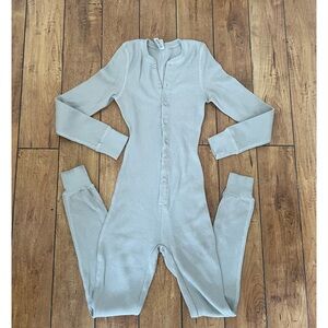 SKIMS Waffle Onesie in Grey sz XS